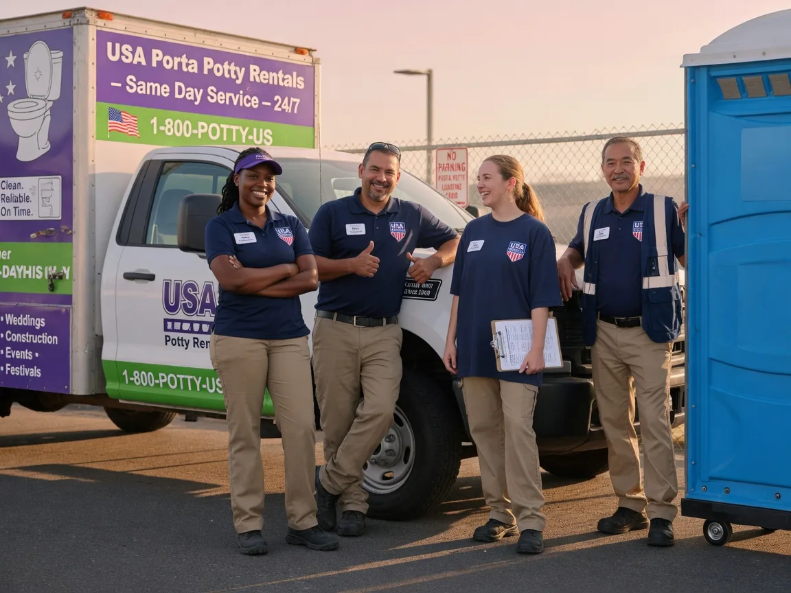 Porta Potty Rental company in Hamilton, MI